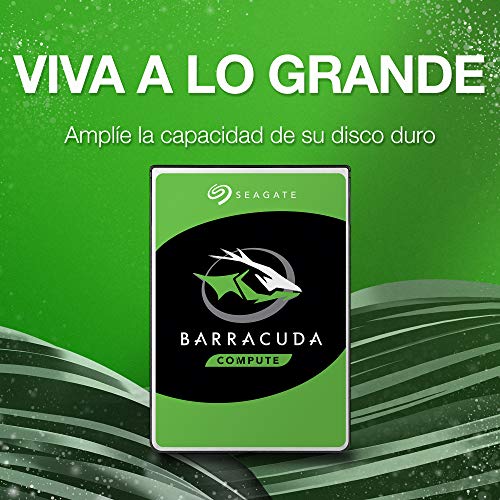 Seagate - Disco duro interno BarraCuda SATA de 4 TB, 6 Gb/s, 256 MB de caché de 3,5 pulgadas (ST4000DM004), paquete único