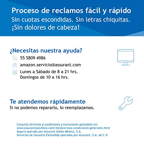 Assurant - 2 Años PC periféricos y Accesorios. - Seguro de Daños accidentales $2000 - $2499.99