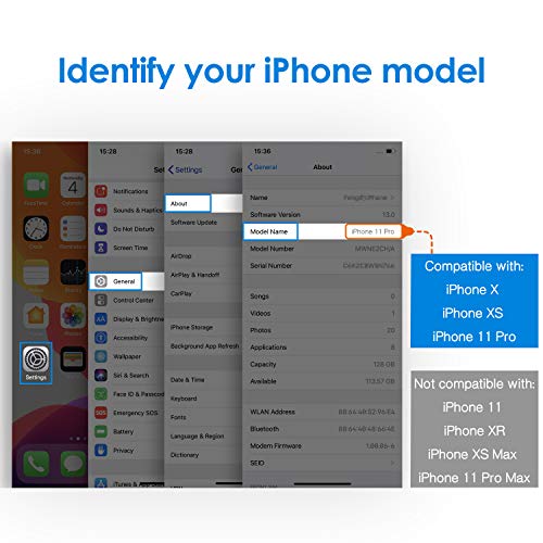 JETech Protector de Pantalla para iPhone 11 Pro, iPhone XS y iPhone X 5,8″, Mica de Cristal Vidrio Templado, 2 Unidades