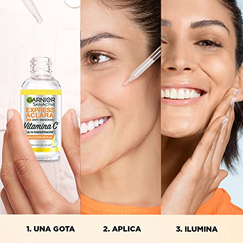 Garnier Skin Active Express Aclara Serum Anti Manchas con Vitamina C - 1 x 30 ml