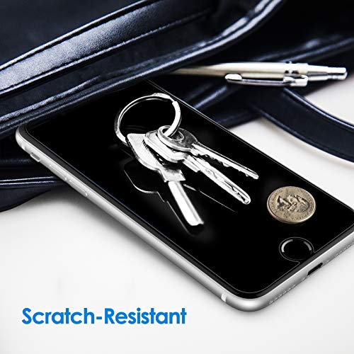 JETech Protector de Pantalla Compatible iPhone SE 3/2 (modelo 2022/2020) 4,7", Mica de Cristal Vidrio Templado, 3 Unidades