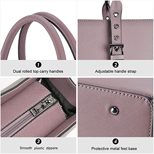 EaseGave - Classic para Mujer, 15.6-in Purple, 15.6-Inch