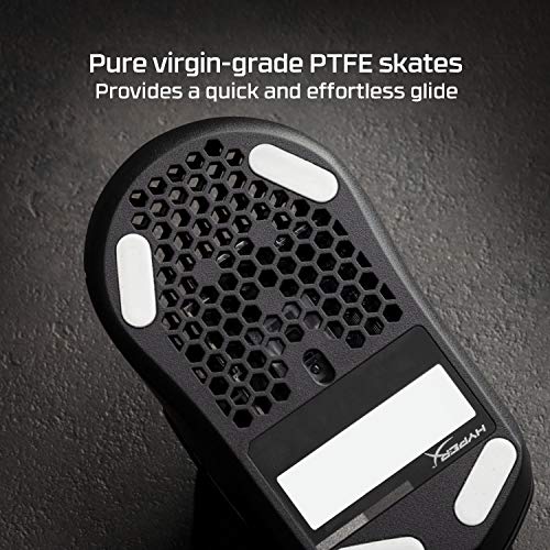 HyperX Pulsefire Haste - mouse para videojuegos - Ultraligero, 60 g, carcasa de panal, diseño hexagonal, cable USB hiperflexible, hasta 16000 DPI, 6 botones programables, color blanco/rosa (reacondicionado)