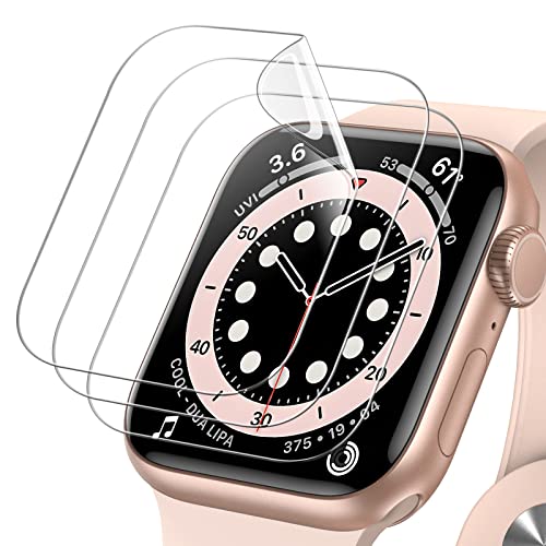 JETech Protector de Pantalla Compatible con Apple Watch SE (2022/2020) /Series 6 5 4 40 mm, Alta Definición, Película de TPU, 3 Unidades