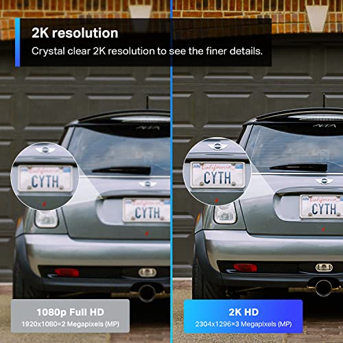 TP-LINK Tapo C310, cámara de seguridad Wi-Fi para exteriores, definición de 3MP, alarma de luz y sonido, visión nocturna, funciona con Alexa