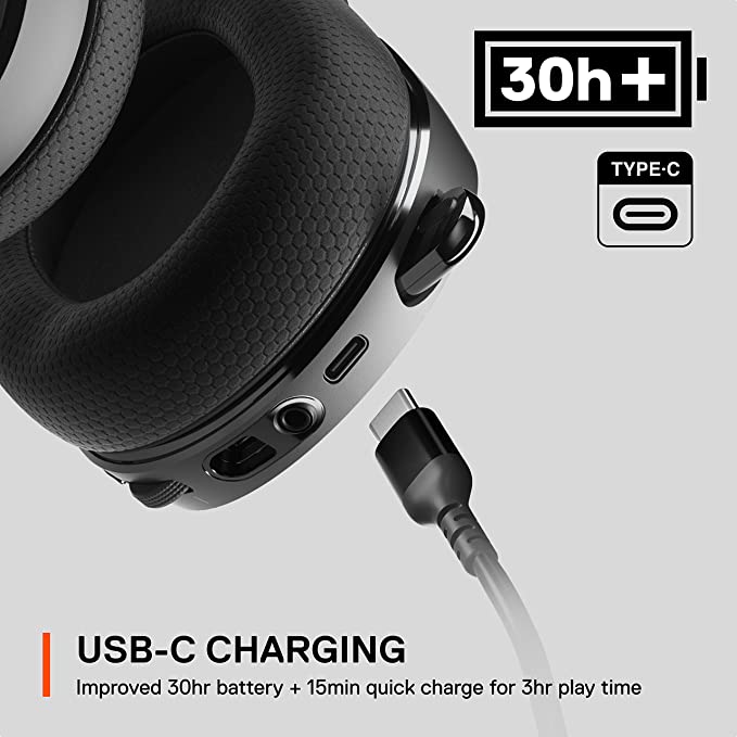 SteelSeries Arctis 7+ Auriculares inalámbricos Reacondicionado