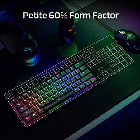 Teclado HyperX Alloy Origins 60 Pink Reacondicionado