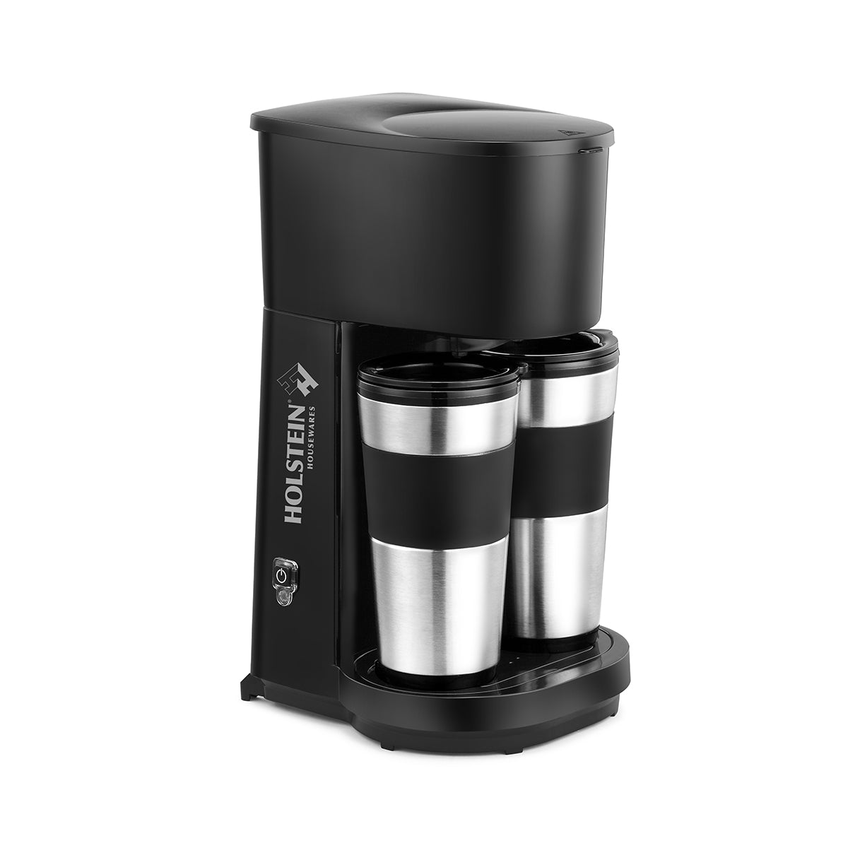 Cafetera Holstein Housewares Doble Taza de Viaje