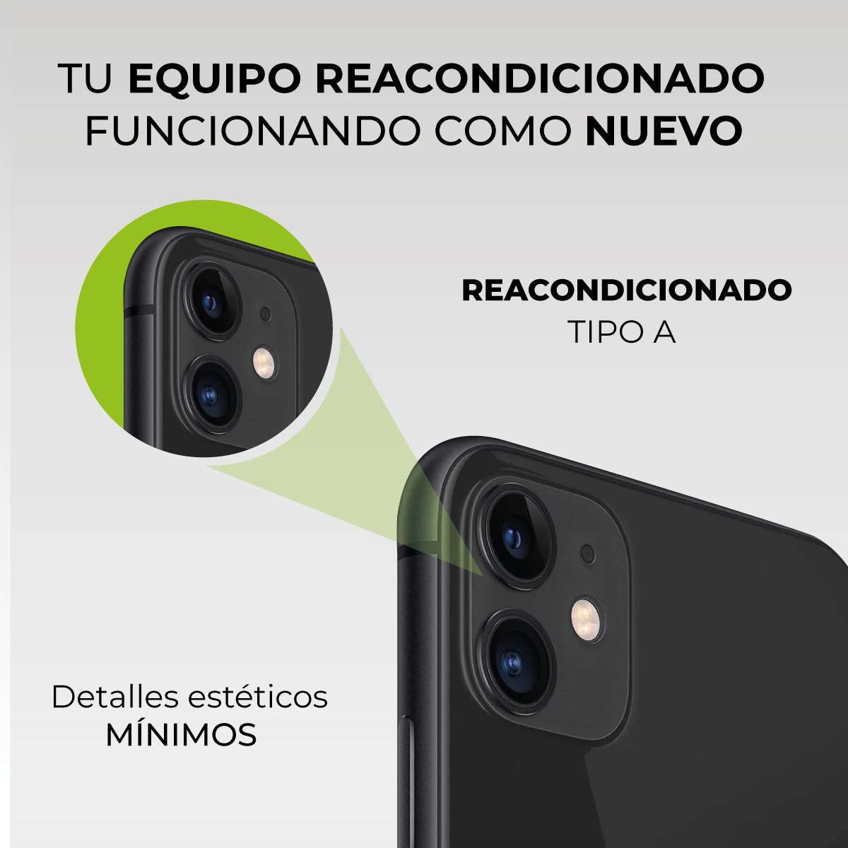 Apple iPhone 11 64 GB Rojo Reacondicionado - Tipo A