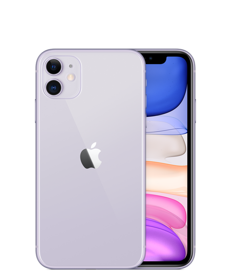 Apple iPhone 11 128 Gb Morado Reacondicionado Tipo B-menos